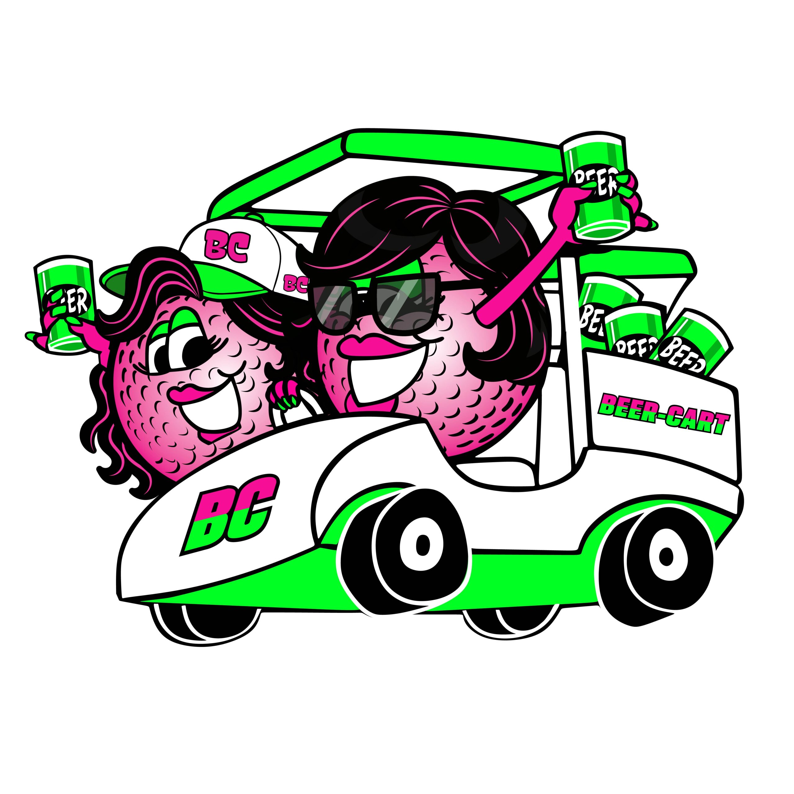 The Beer Cart Girls OGs - J-Pop and Ginger Snap